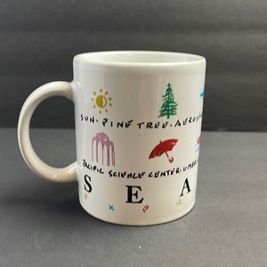 Vintage 1990 Seattle Washington Mug